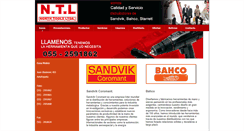 Desktop Screenshot of ntl.cl